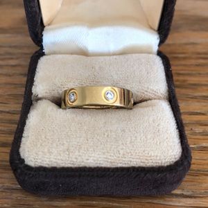 Gold Tone Ring